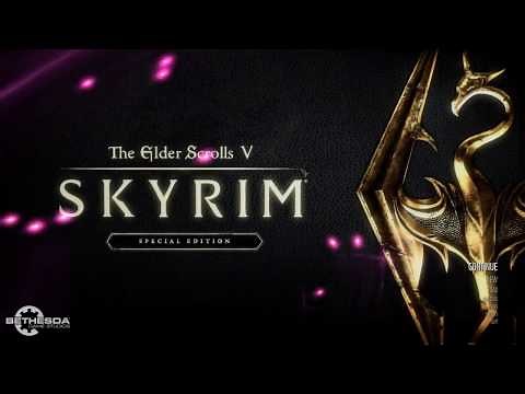 Skyrim: Special Edition - My Custom Animated Main Menu