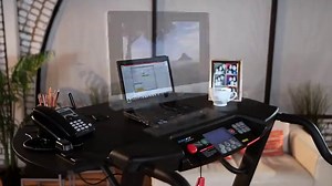 Watch Exerpeutic 2000 WorkFit High Capacity Desk Station Treadmill on Amazon Live