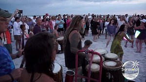 25K views · 1K reactions | Can you hear the drumming from wherever you are in Sarasota...or Florida...or the country...or the world? :) It's Sunday and that means drum circle. #sarasotalifestyle #drumcircle #siestakeybeach | Sarasota Lifestyle | Facebook