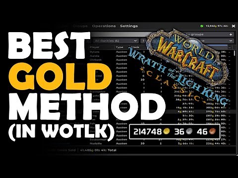 BEST Way to Make Gold in WOTLK Classic WoW (No Requirements)