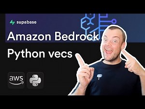 AI Image Search with Amazon Bedrock and Supabase Vector in Python