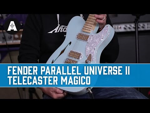 Can a Guitar Have Too Much Bling? - Fender Parallel Universe II Telecaster Magico