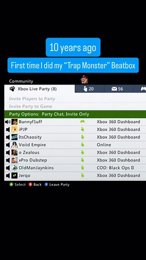 36K views · 195 reactions | 10 years ago in a Party on Xbox live as a part of my ‘Beatbox Party’ YouTube series I did Trap Monster for the first time, I remember how much of a challenge vibration bass was back then, I couldn’t always get it right but I went for it anyway, and had alot of fun doing it!  #beatbox | Codfish Beatbox | Facebook