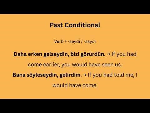 Turkish for Beginners | Turkish Conditionals IF Sentences Made EASY 🇹🇷