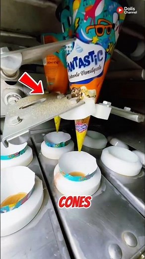 Ice Cream Automated Production Line 😱