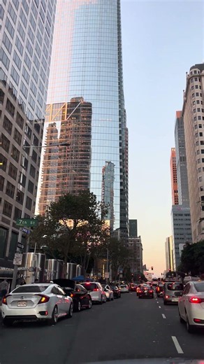 Downtown LA #luxury #downtown #hotel #intercontinental #losangeles #travel #skyscraper #fyp