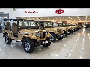 New 2026 Mahindra CJ3B Jeep Finally Review !!!