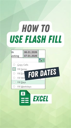 How to Auto Fill Dates in Excel | Fill Days, Weekdays & Months Fast