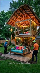 This Backyard Build Ends in a Magical Treehouse!