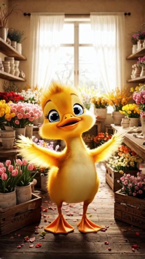 🐥 Naughty Dancer DAF – Dancing Among the Flowers! 🌸🌼