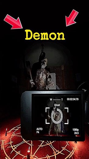 SUMMONING CIRCLE - DEMON 😈PHASMOPHOBIA #horror #phasmophobia #shorts