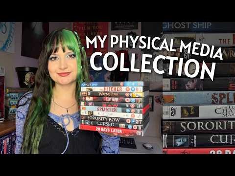 My HUGE Physical Media Collection Tour (Horror Collection, SO MANY DVD'S)