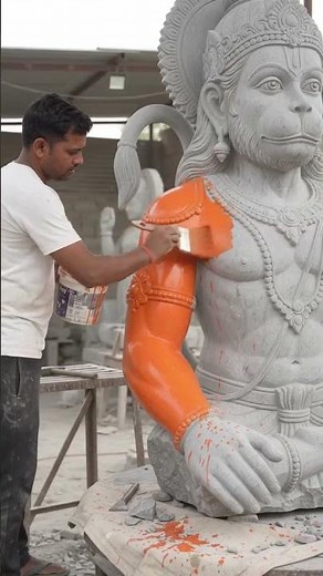 real art clay pather se Hanuman ansh mene tere hi bharose hanuman