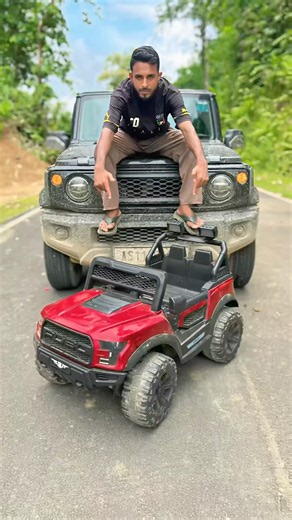 Phir 15000 Cc Mera Black Jimny Car aur Rc Red Off road Thar 😍
