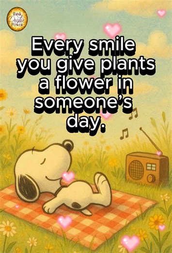 8.4K views · 430 reactions | Every smile you give plants a flower in someone’s day. #fblifestyle | Think Positive Power | Facebook