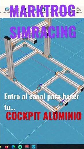 Como hacer tu cockpit de aluminio para Simracing 🤟🏻