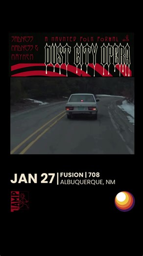 Get ready for an otherworldly winter spectacle at Fusion | 708 on JANUARY 27! Dive into the surreal world of Sadness, Madness, & Mayhem—a celebration of alternative folk music and mystical entertainment. Join us for live music by Dust City Opera and Giovanni String Quartet, captivating carnival performances by Conservation Carnival Science Circus, tarot readings, and enchanting cocktail specials. Let the madness unfold! Get your tickets now!https://tickets.ampconcerts.org/tickets/423133 #Sadness