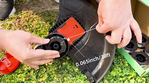 String Trimmer Line for Black and Decker ,AF-100 String Trimmer Replacement Spool, 30ft 0.065" Trimmer Line Replacement Spool for Black and Decker Weed Eater String(6 Line Spools, 1 Caps, 1 Springs)