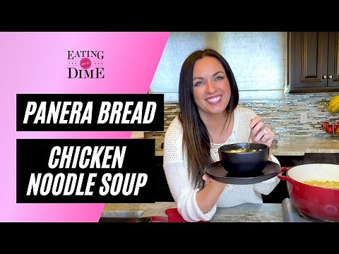 Homemade Chicken Noodle Soup-Copy Cat Panera Bread