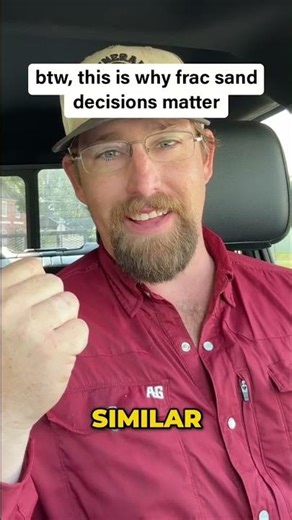 Reed Goodman from Jaybird Resources on the sand debate: "We spent all this money bringing great sand