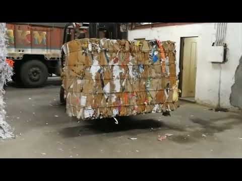 Cardboard Hydraulic Baler Horizontal