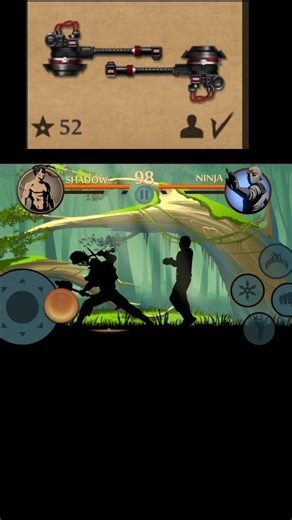 Shadow vs Ninja 😱 Intense Battle | SF2#ShadowFight2 #SF2 #Ninja #ShadowVsNinja