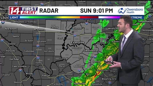 14 FIRST ALERT FORECAST 9PM: Severe weather threat over | 14 NEWS