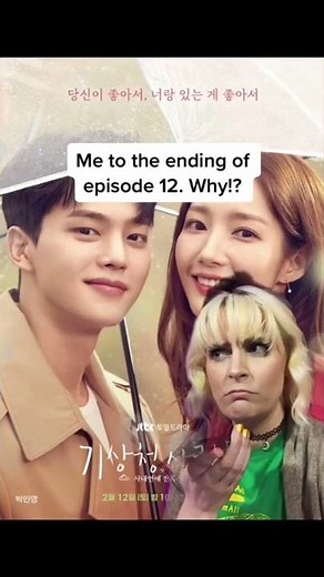 Was that really necessary Song Kang!!! *Forecasting Love and Weather* Ep 12 ending #shorts