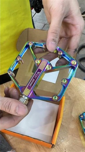 After installing WestBiking pedals: More powerless, more confident, cooler! #bicycle #vipbicycle ...