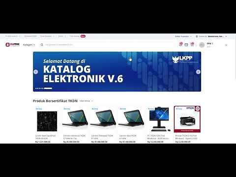 Tutorial E Purchasing Katalog Elektronik V6