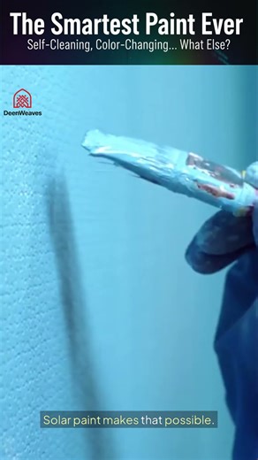 This Paint Can Capture Sunlight || #energyefficiency #shortsvideo