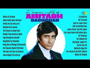 Evergreen Hits of Amitabh Bachchan | Dekha Ek Khwab | Intaha Ho Gai Intezar Ki | Old Hindi Songs