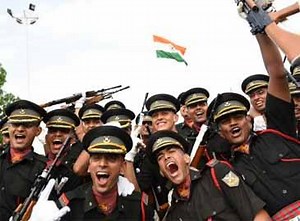 210K views · 853 shares | Watch: 238 Officers Training Academy cadets join Army after a colourful passing out parade | The Times of India | Facebook
