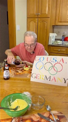 Stoic German Opa Reviews Vanilla Pudding 😂🇩🇪 #OpaEats