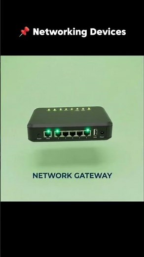 "Networking Device Explained in 1 Minute! 📡"