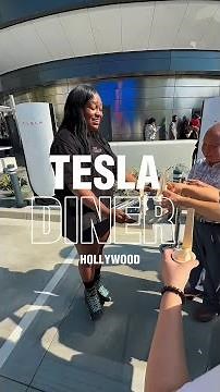 First look at Tesla's highly anticipated diner and drive-in theater in Hollywood