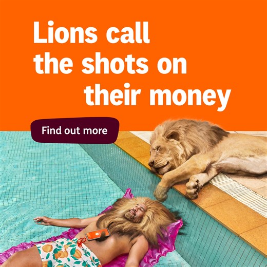Be the lion and call the shots on your money. Open both an ING savings and transaction account today. | ING Australia | Facebook
