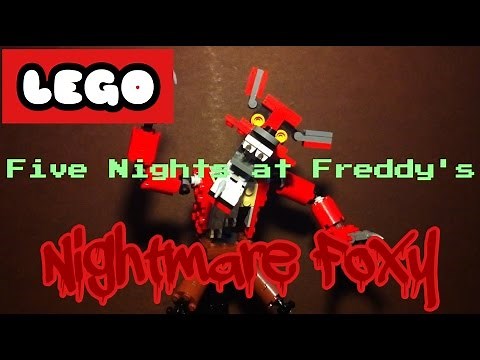 How To Build: LEGO Five Nights at Freddy's 4 Nightmare Foxy