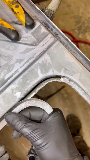 Had trouble dialing in my welds today, turned out ok. #rustrepair #vwbus #vwbusrestoration #classiccarrestoration #fullrestoration #satifying #panelbeater #migwelding #volkswagen #kombi #carrestoration #splitwindowbus #vwbus, #carrestoration, #restoration, #rustrepair, #splitbus, #diy, #kombi, #satisfying, #metalfab, #metalfabrication, #classiccarrestoration, #vwbusrestoration, #volkswagenbus, #classiccars, #bus, #metalwork, #rainbowbaby, #vwrestoration, #vwfans, #sandblasting, #mediablasting, #