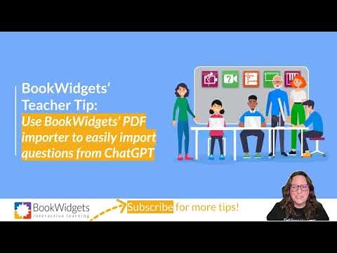 How to Easily Import from ChatGPT into BookWidgets