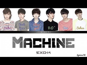 EXO-K (엑소케이) - 'Machine' Lyrics (Color Coded_Han_Rom_Eng)