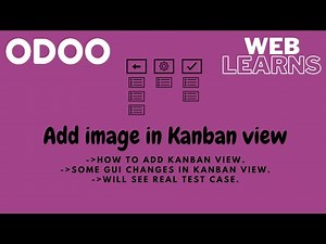 Add image in kanban view Odoo | How to add images in kanban view