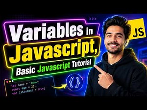 Variables in JavaScript Tutorial