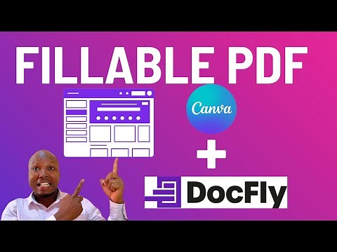 🔥 ✍️Effortless Form Creation: Designing Fillable PDFs with Canva and Docfly