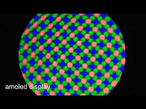 Display ips and amoled under a microscope