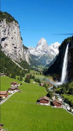 Lauterbrunnen, Switzerland - The Valley of 72 Waterfalls