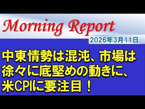 [Morning Report] The situation in the Middle East is chaotic, but the market is gradually becomin...
