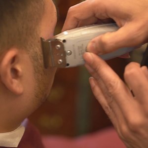 NYC BARBERSHOP MUSEUM: While customers learn about the history of barbering, they can also have their hair cut in modern styles, using long-lost hair cutting techniques in a retro setting. https://7ny.tv/2Zf6Vs5 | ABC7NY