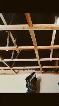 Installing Pvc Ceiling!!