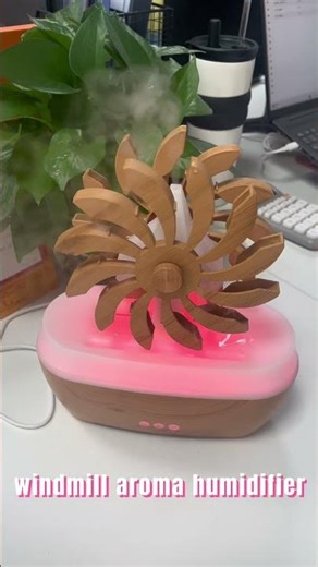 Windmill Aroma Humidifier: The Cutest Desk Gadget for Relaxation ✨